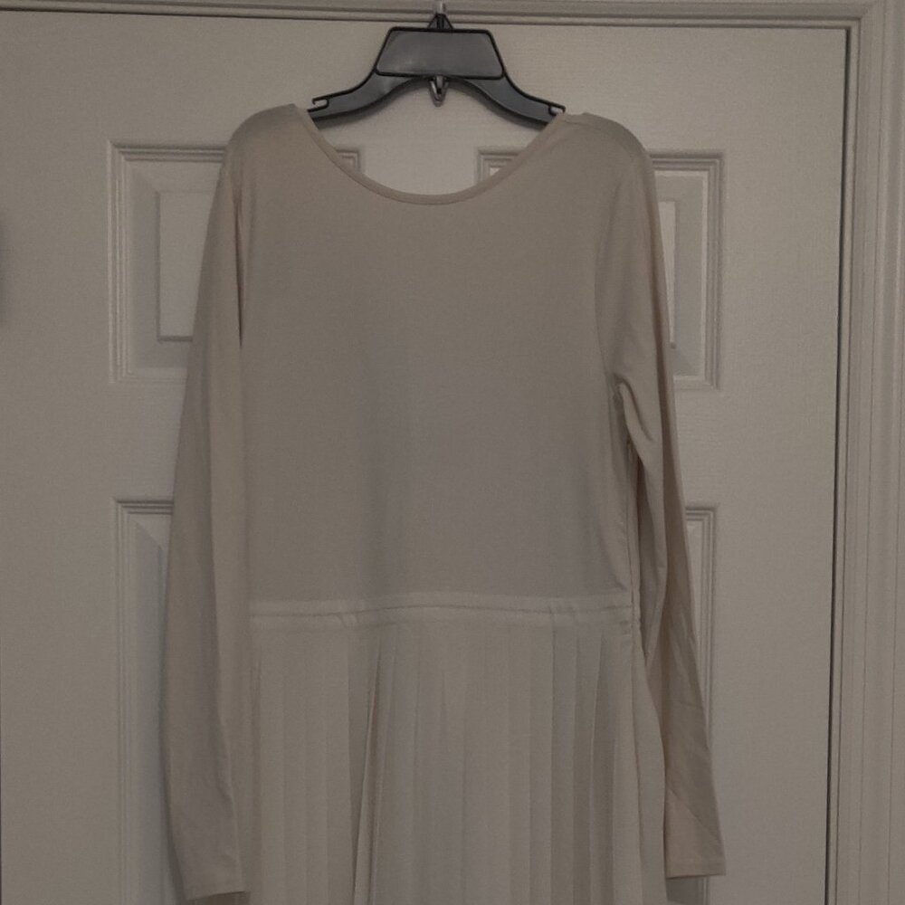 JCrew Pleated Ballet Maxi Dress Size M